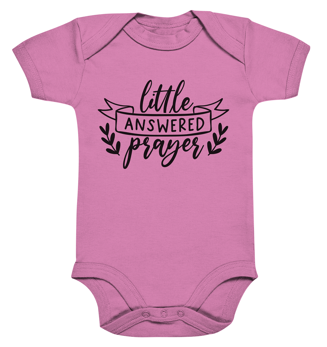 little answered prayer - Organic Baby Bodysuite