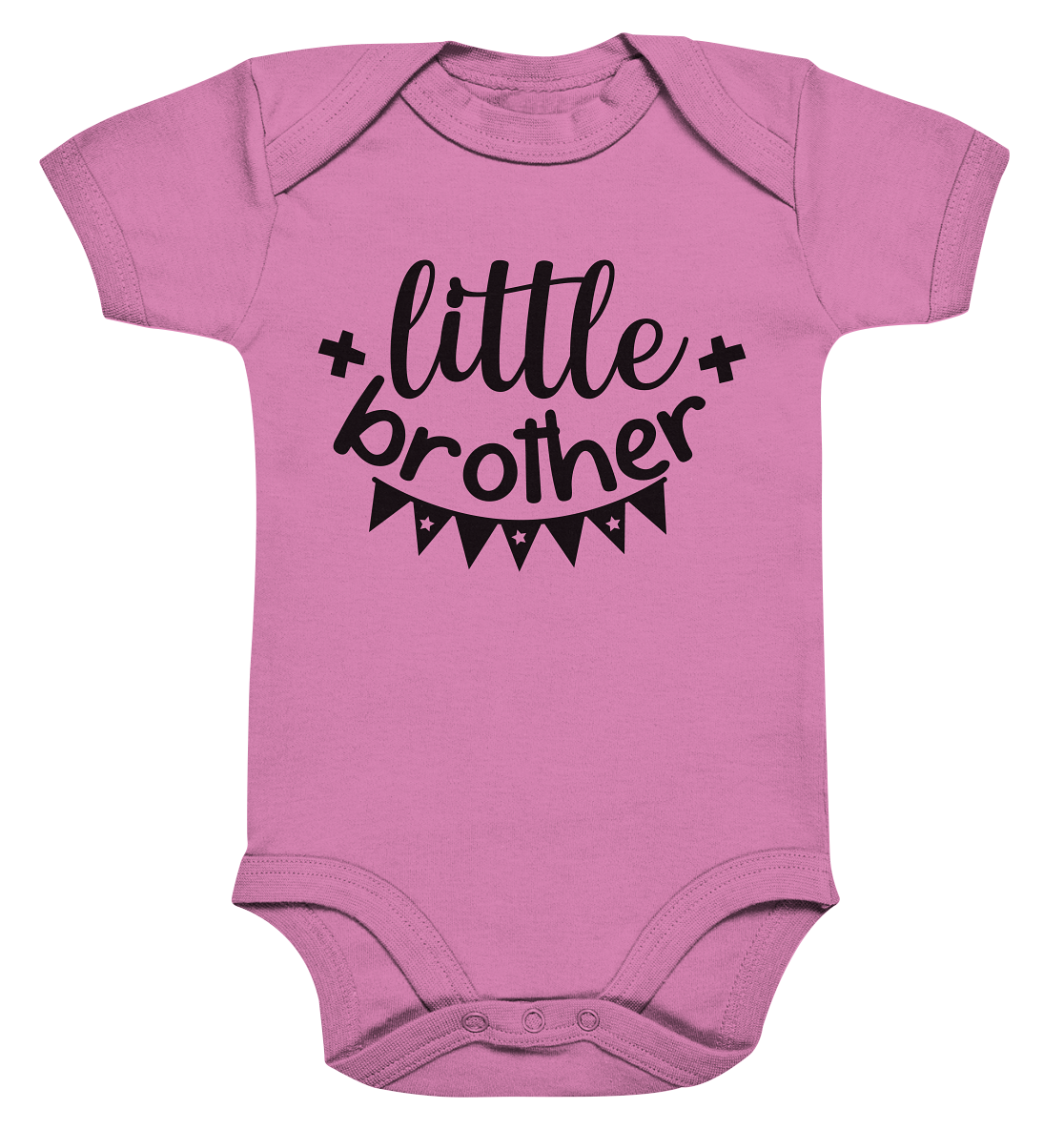 little brother - Organic Baby Bodysuite