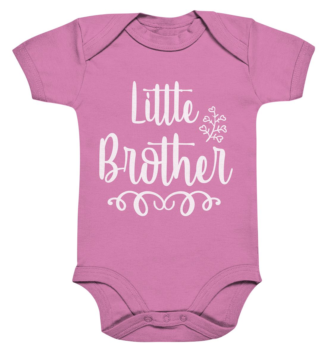 little brother - Organic Baby Bodysuite
