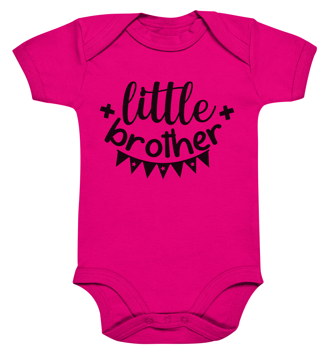 little brother - Organic Baby Bodysuite