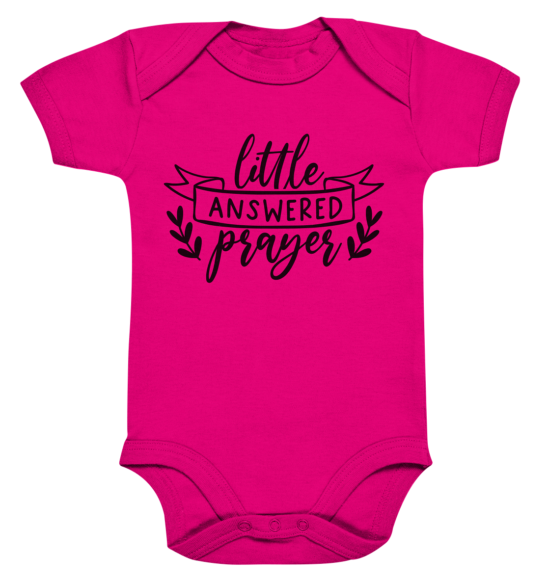 little answered prayer - Organic Baby Bodysuite
