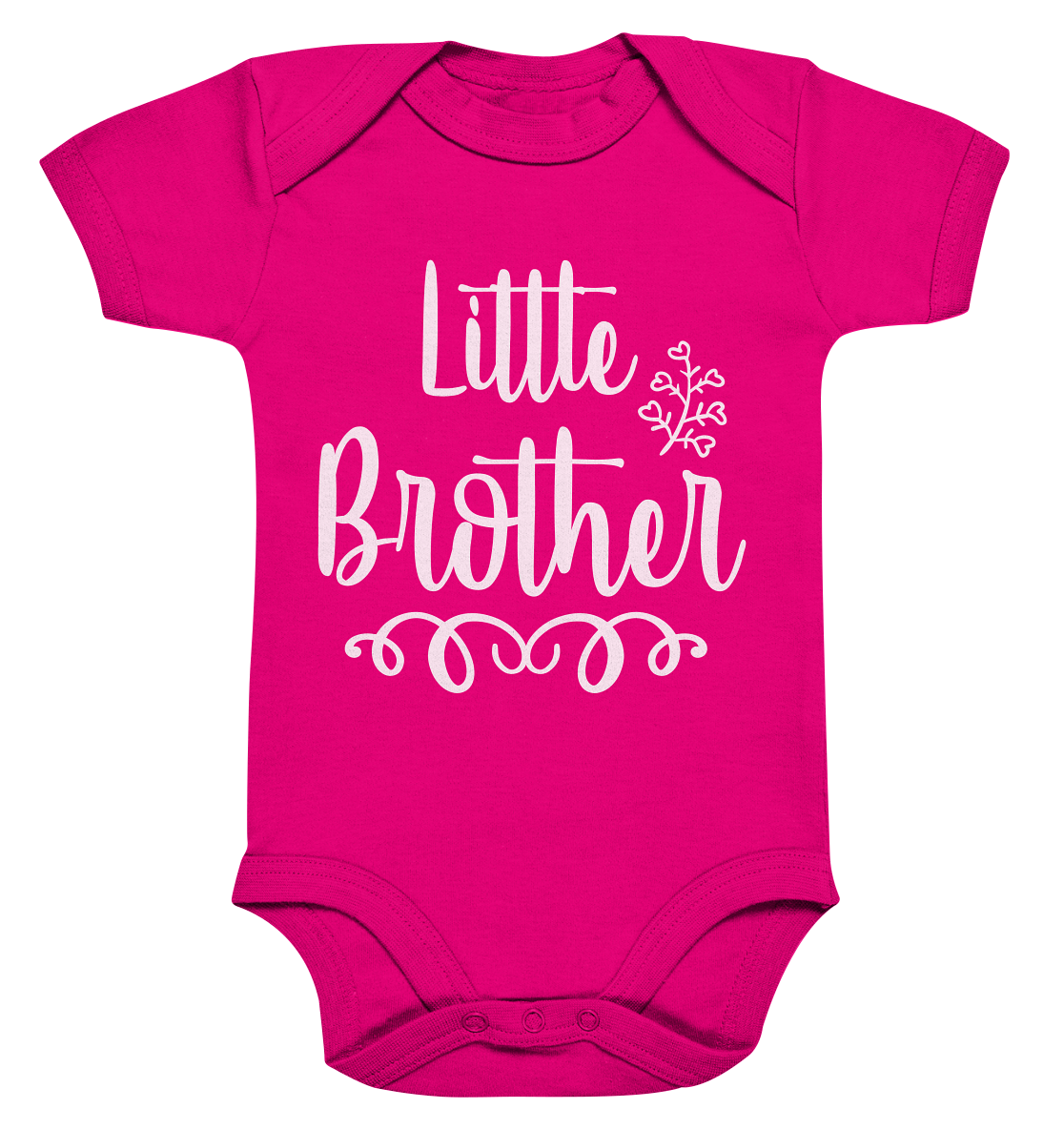 little brother - Organic Baby Bodysuite