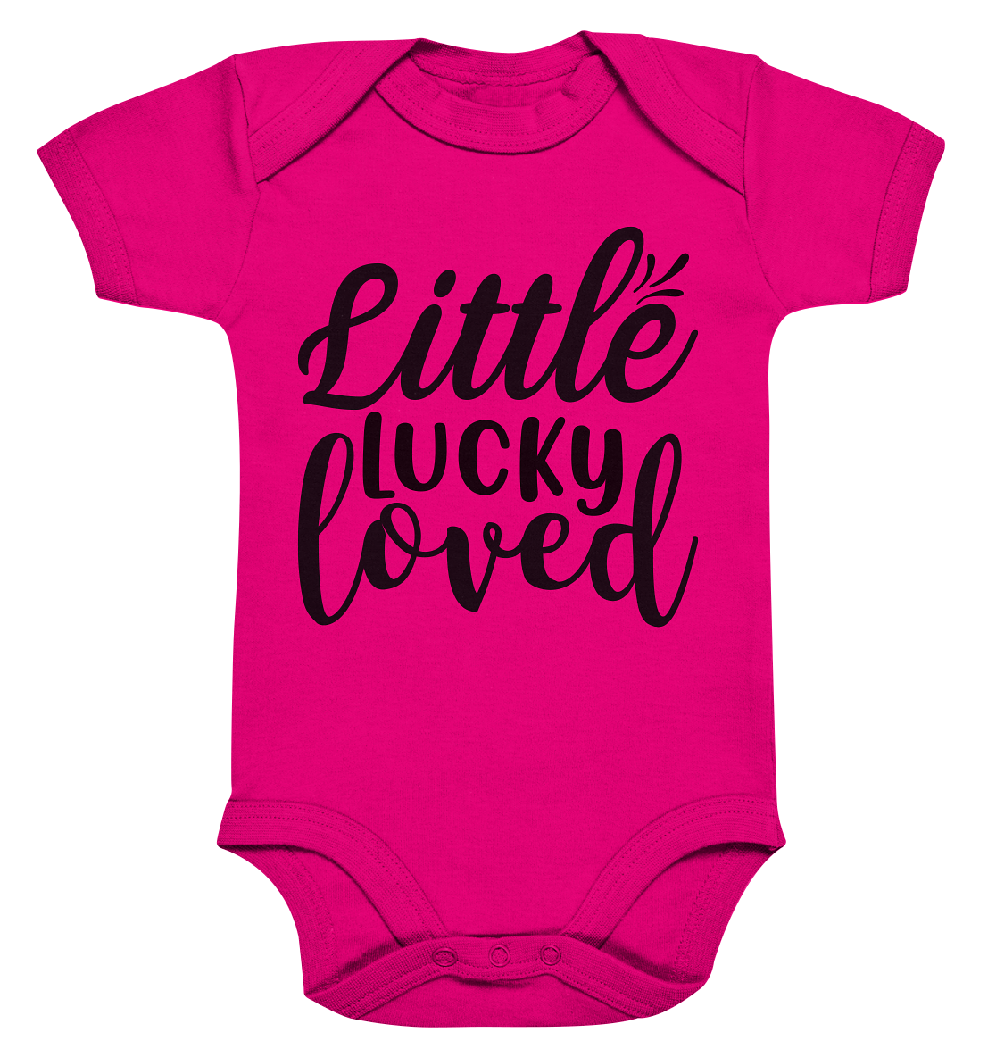 little lucky loved - Organic Baby Bodysuite