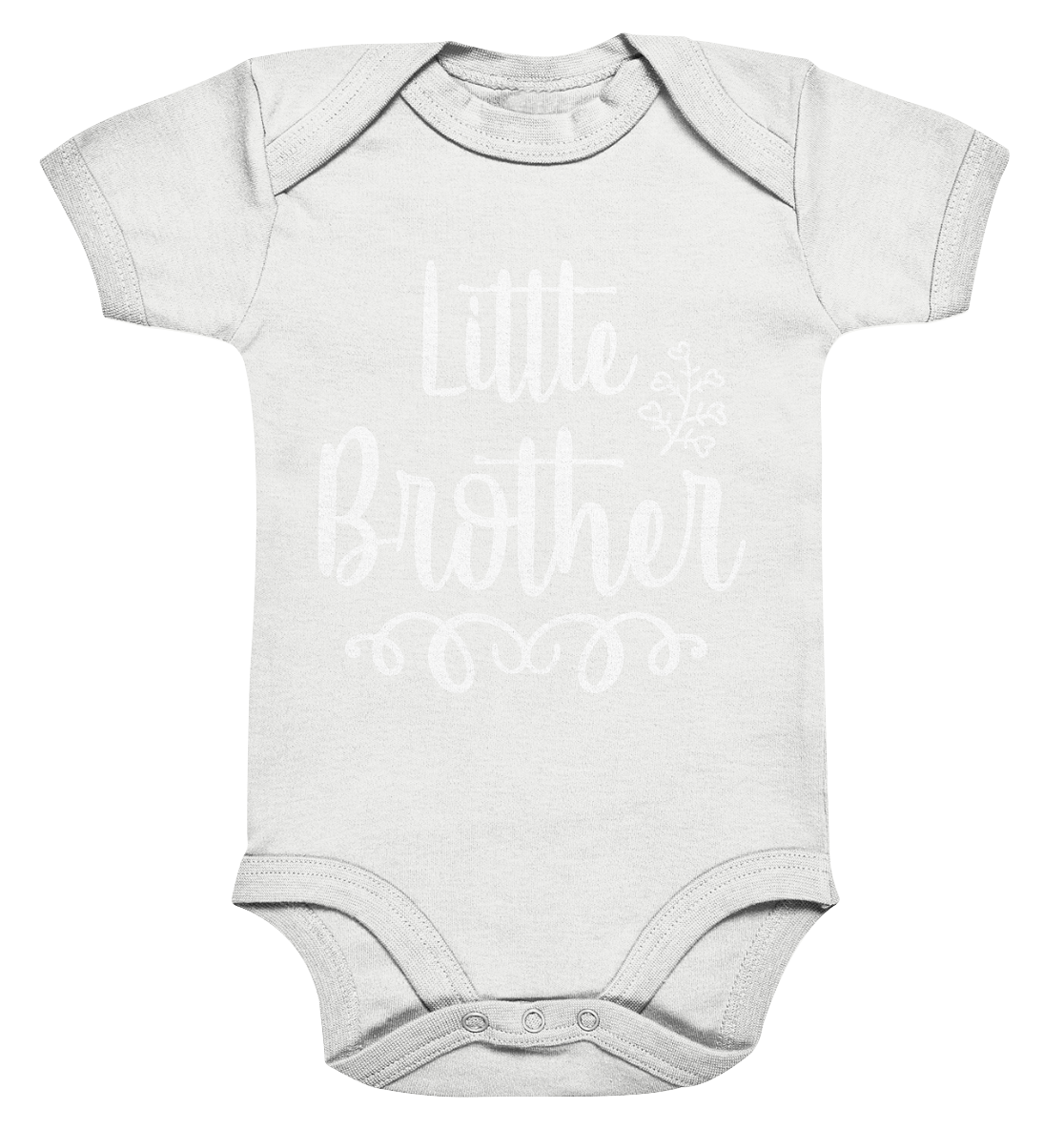 little brother - Organic Baby Bodysuite