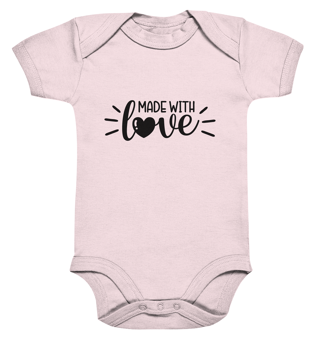 made with love - Organic Baby Bodysuite