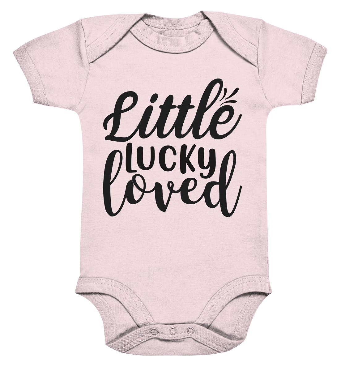 little lucky loved - Organic Baby Bodysuite