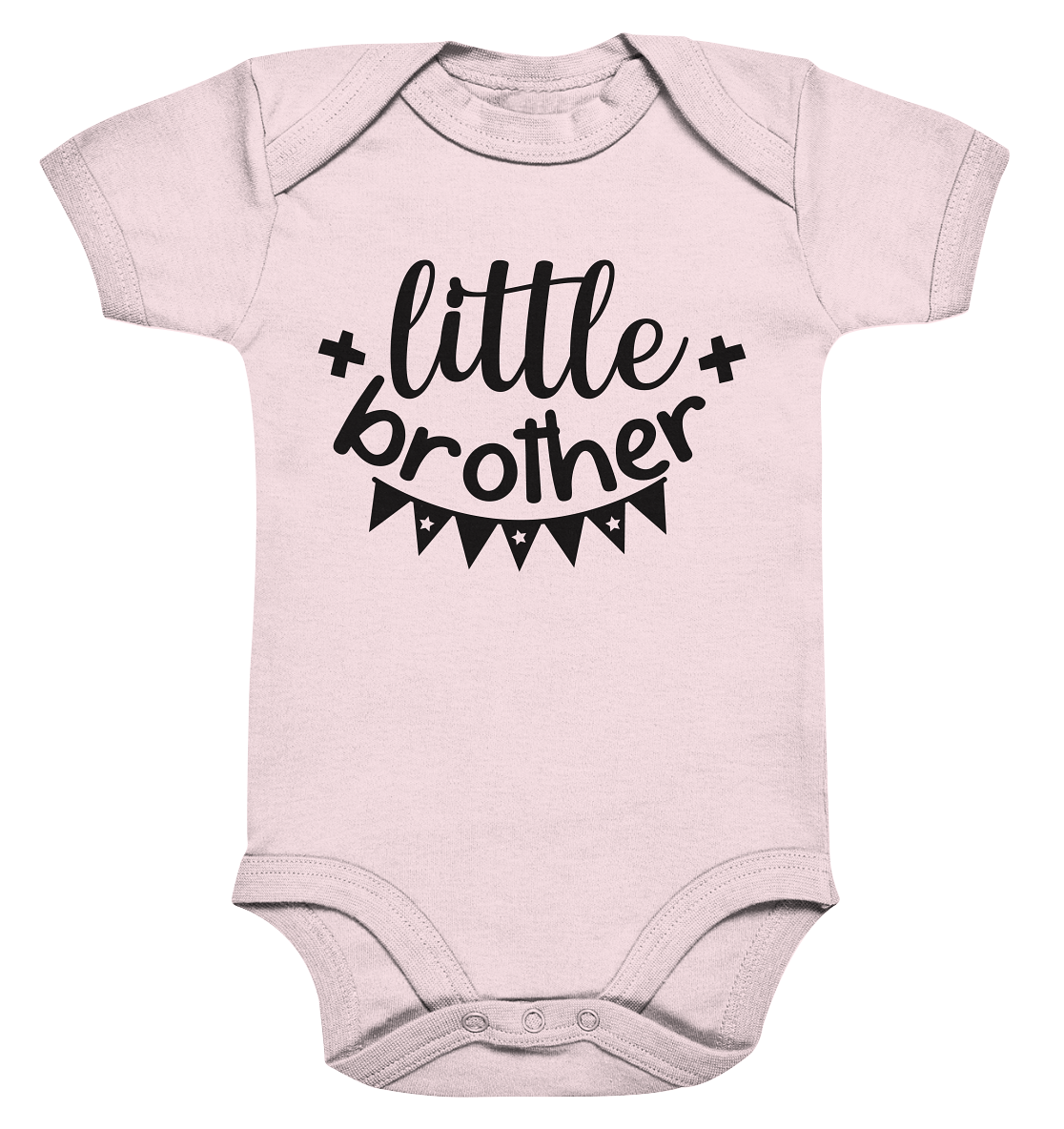 little brother - Organic Baby Bodysuite