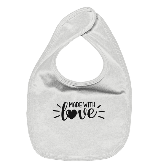 made with love - Organic Baby-Lätzchen