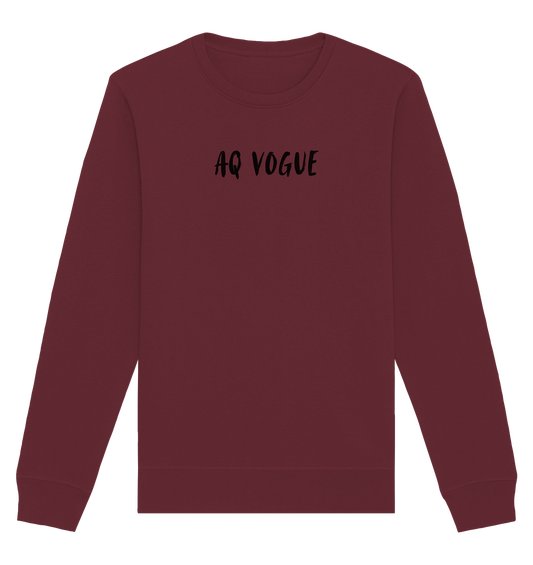 Aq Vogue DTF greatest of all time - Organic Basic Unisex Sweatshirt
