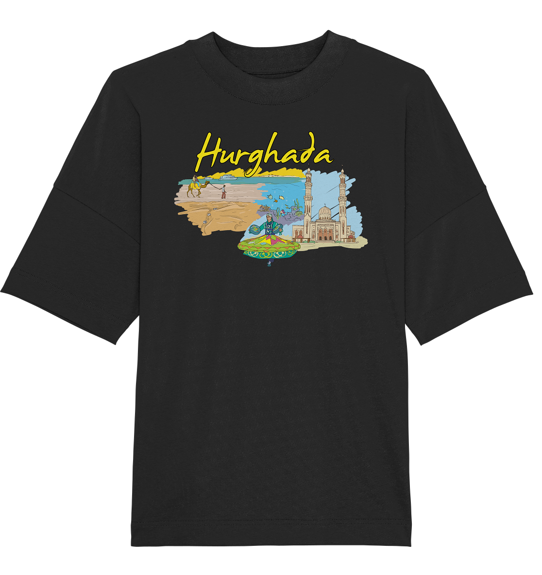 Hurghada - Organic Oversize Shirt
