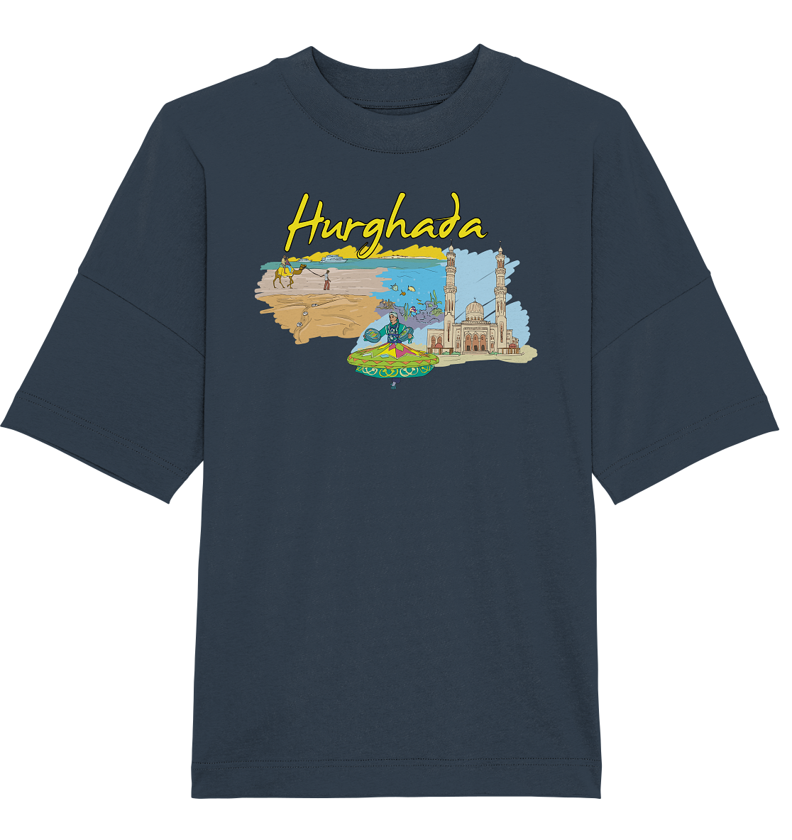 Hurghada - Organic Oversize Shirt