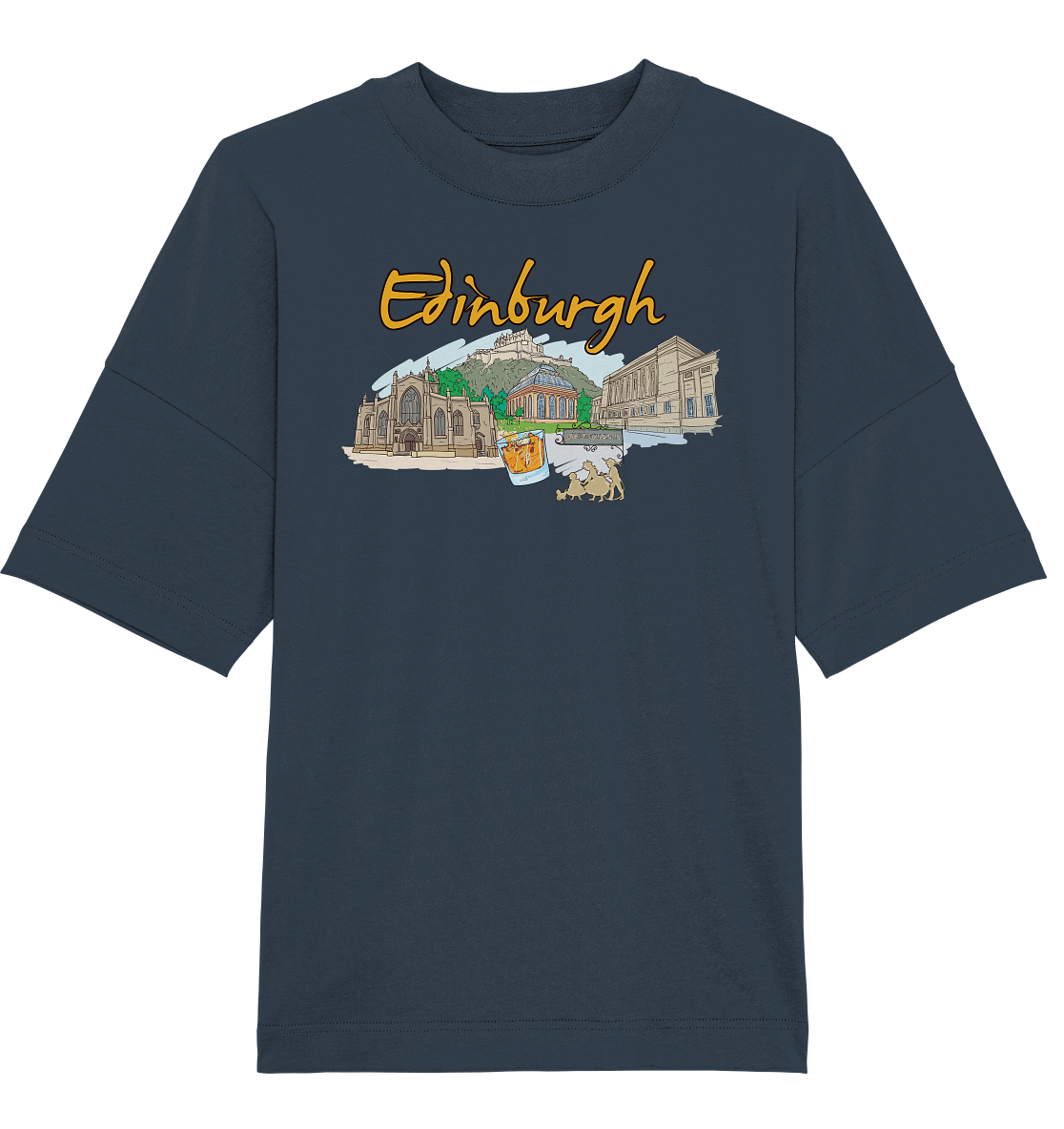 Edinburgh - Organic Oversize Shirt