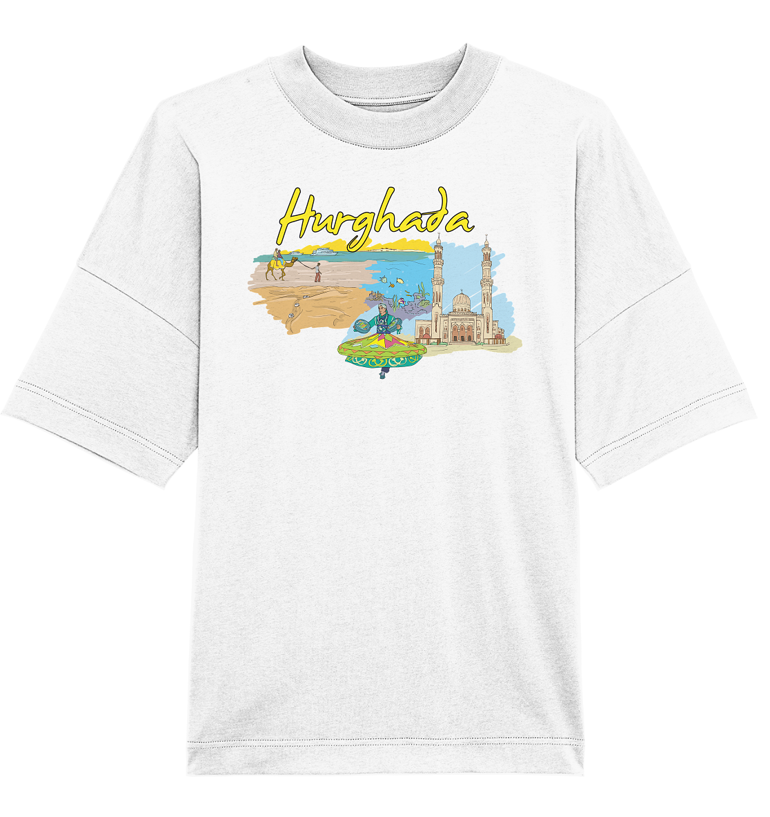 Hurghada - Organic Oversize Shirt