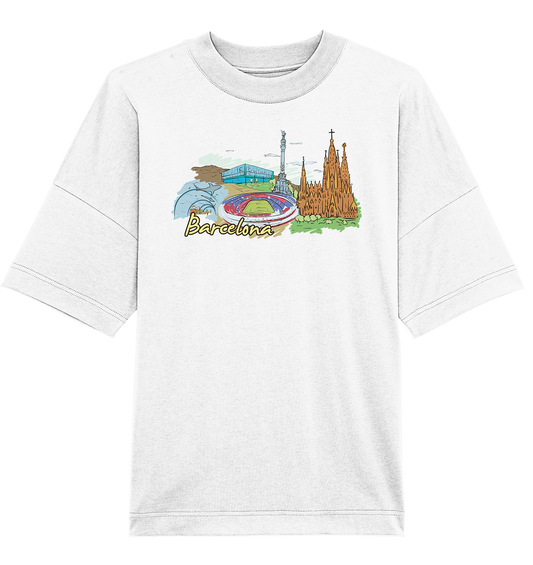 Barcelona - Organic Oversize Shirt