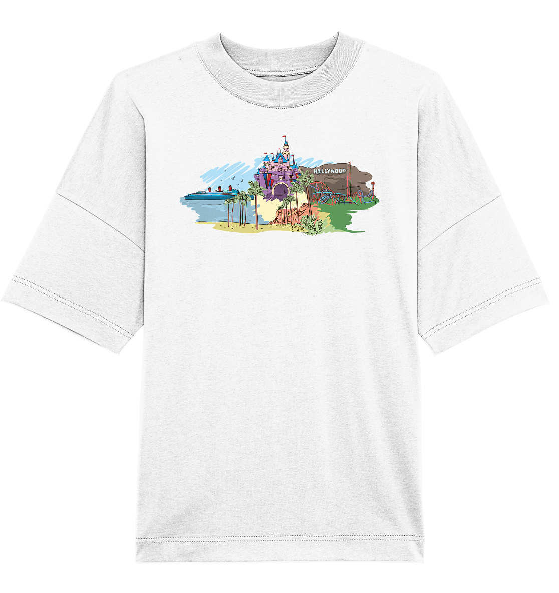 Hollywood  - Organic Oversize Shirt