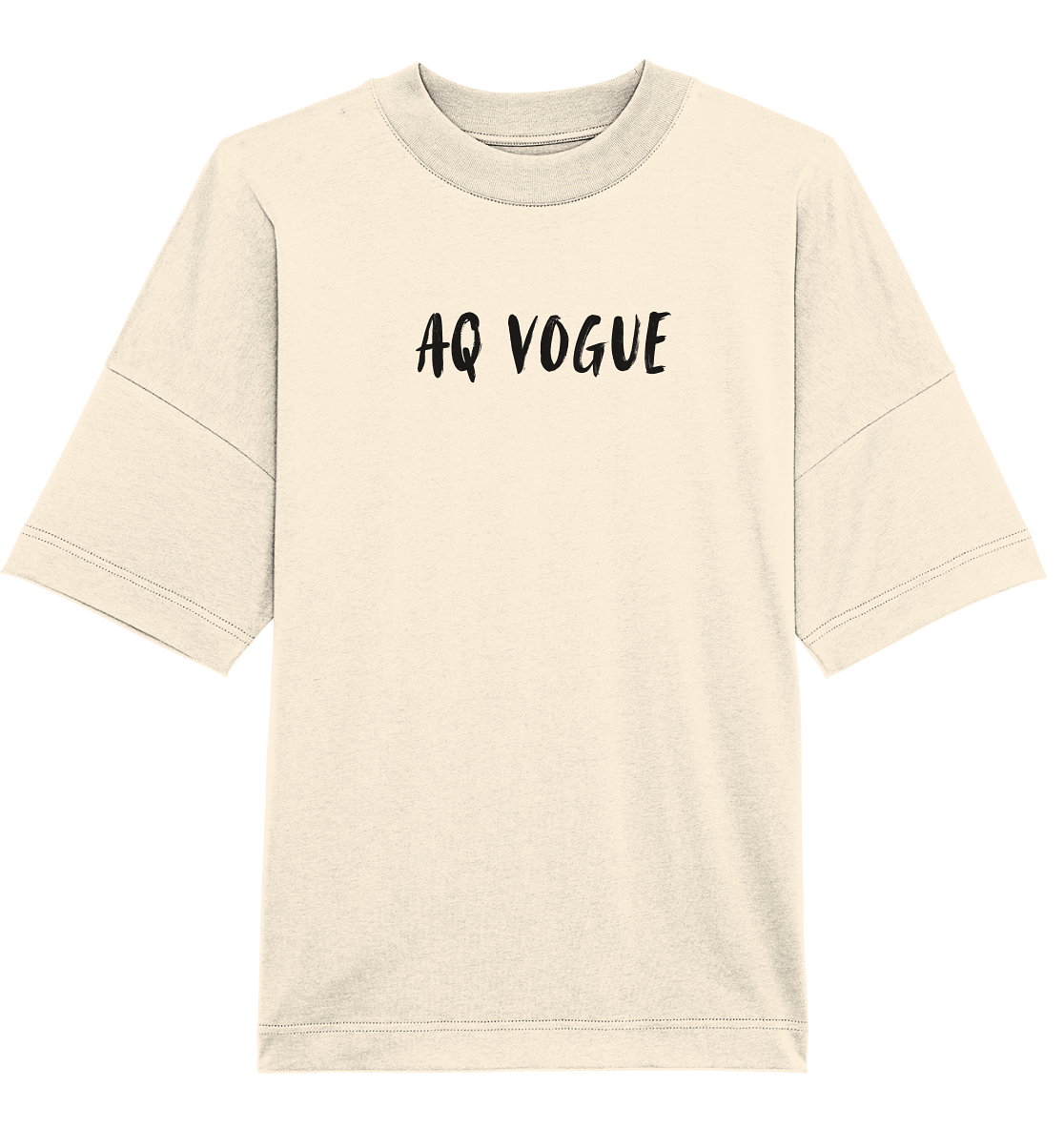 Aq Vogue DTF greatest of all time - Organic Oversize Shirt