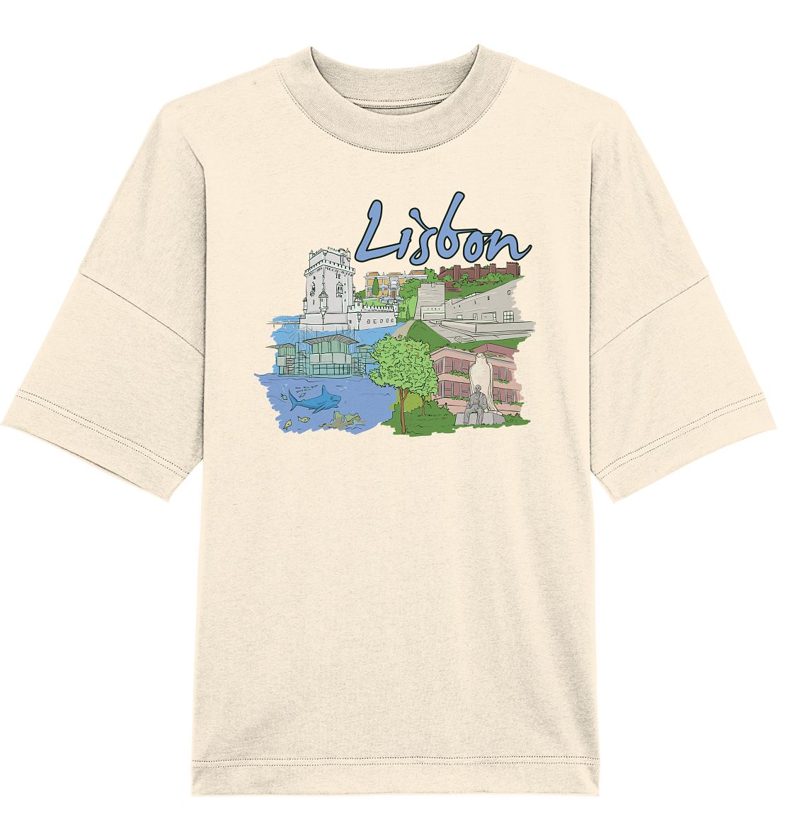 Lissabon  - Organic Oversize Shirt