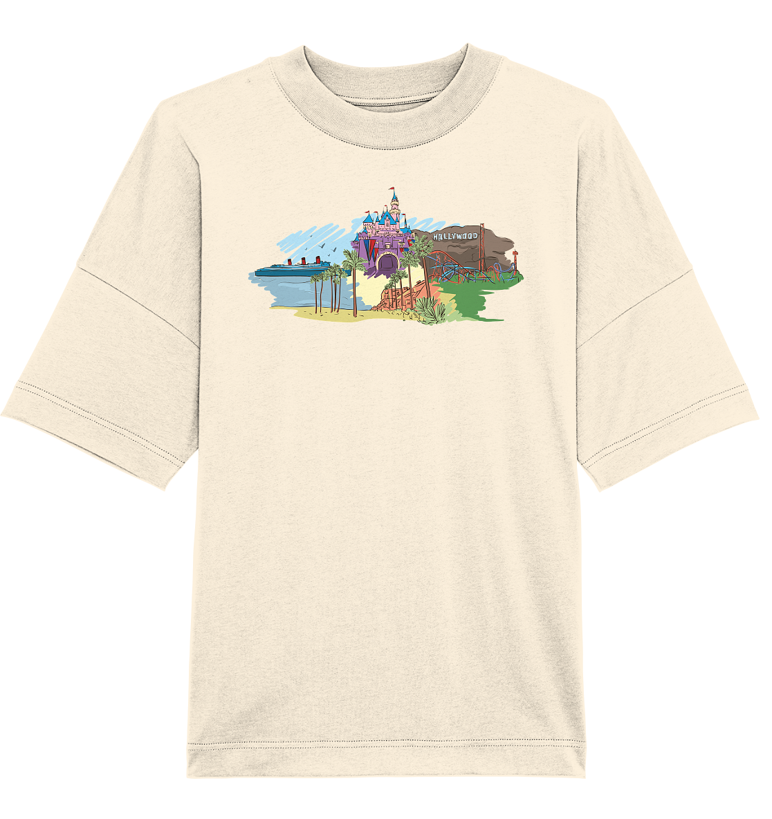 Hollywood  - Organic Oversize Shirt