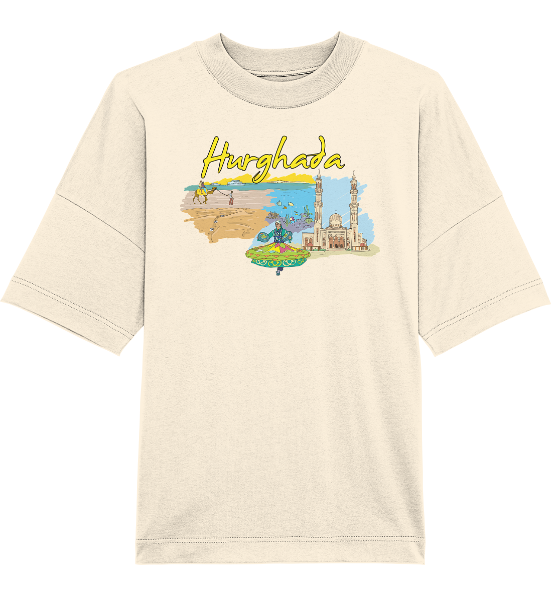 Hurghada - Organic Oversize Shirt
