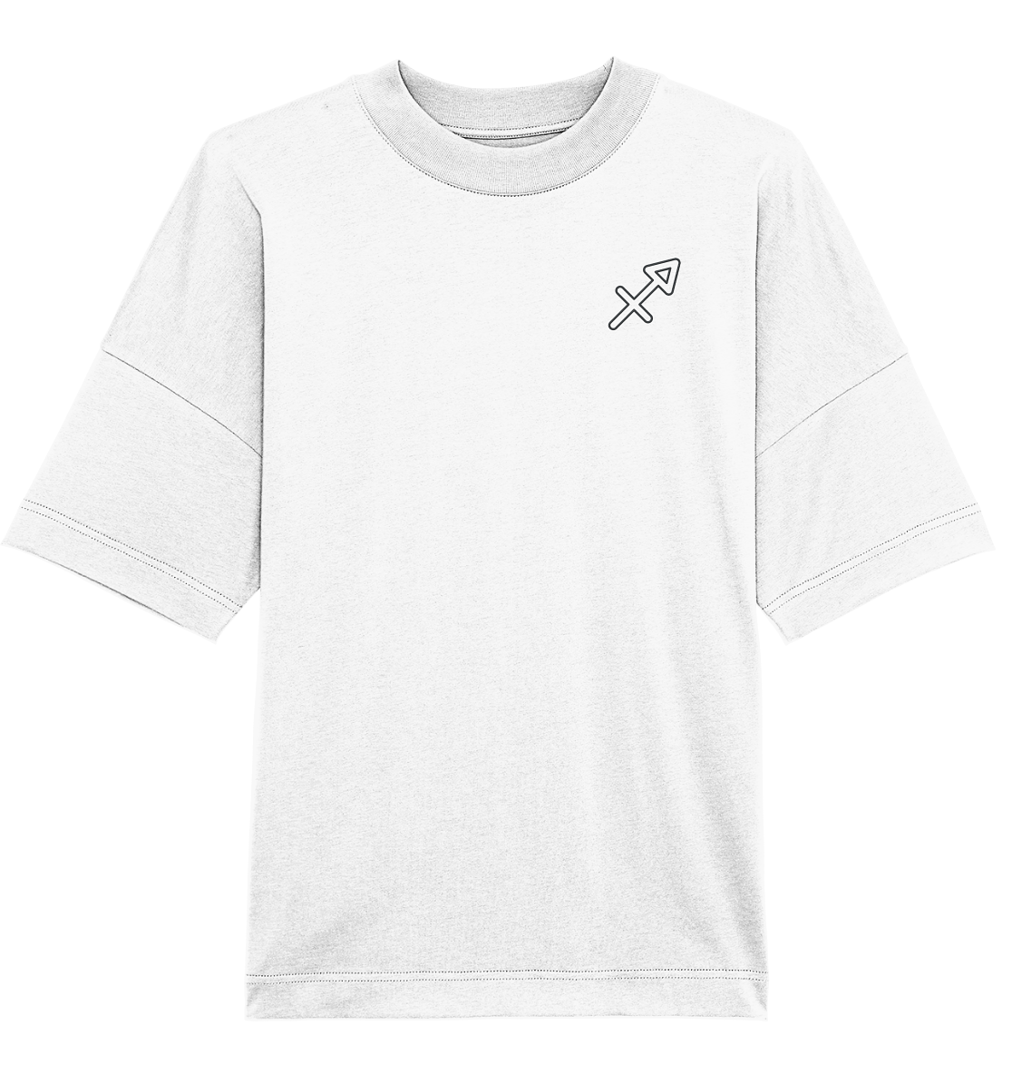Sagittarius - Organic Oversize Shirt (Stick)