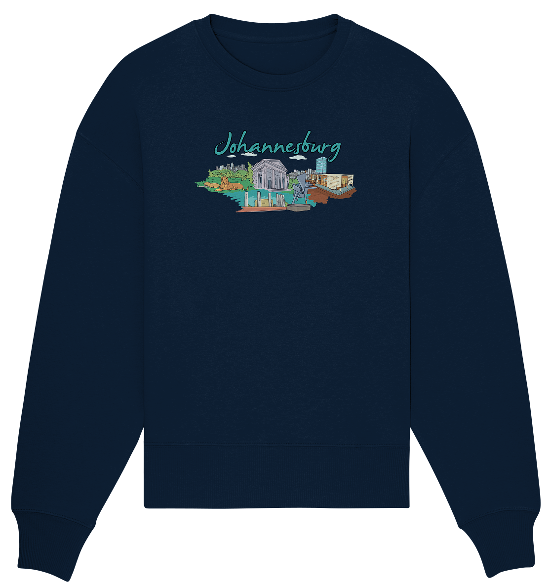 Johannesburg  - Organic Oversize Sweatshirt