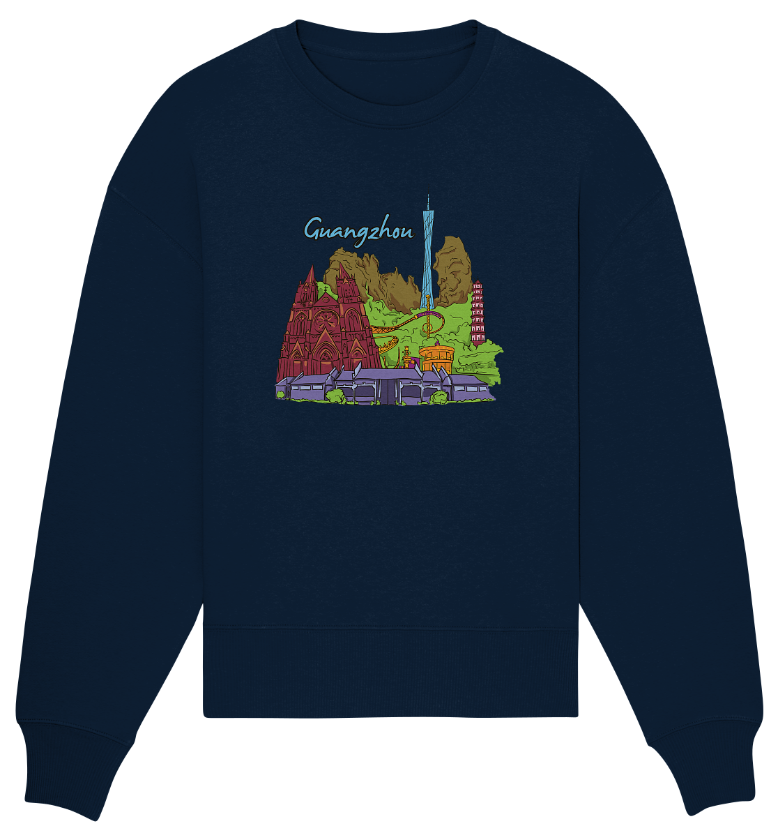 Guangzhou - Organic Oversize Sweatshirt