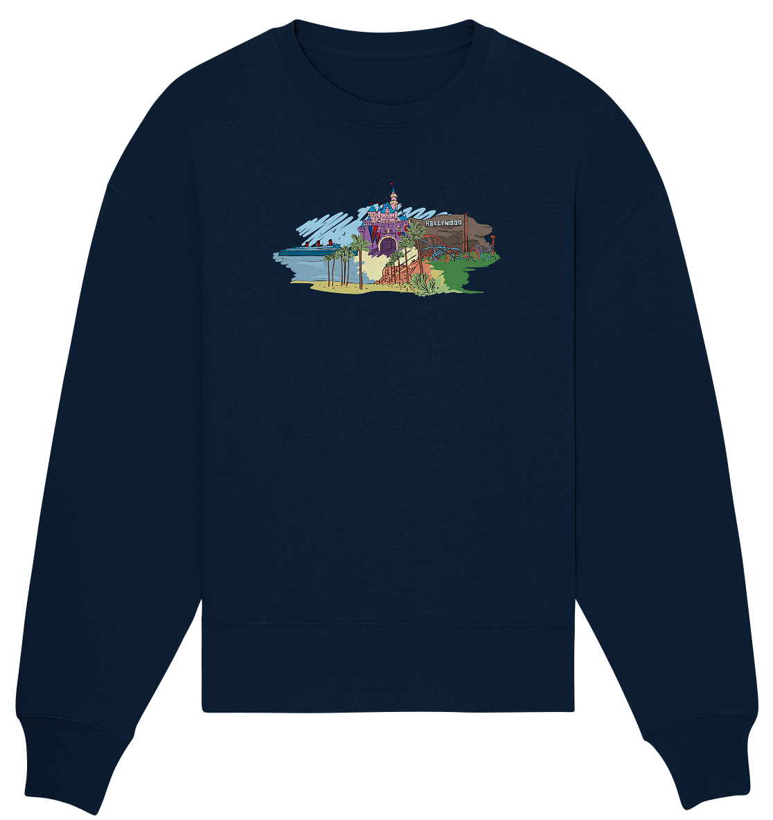 Hollywood  - Organic Oversize Sweatshirt