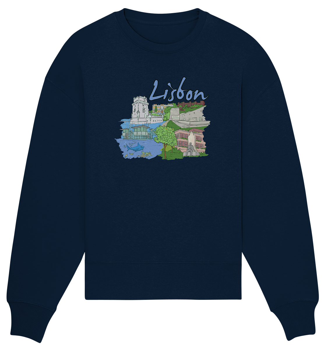 Lissabon  - Organic Oversize Sweatshirt