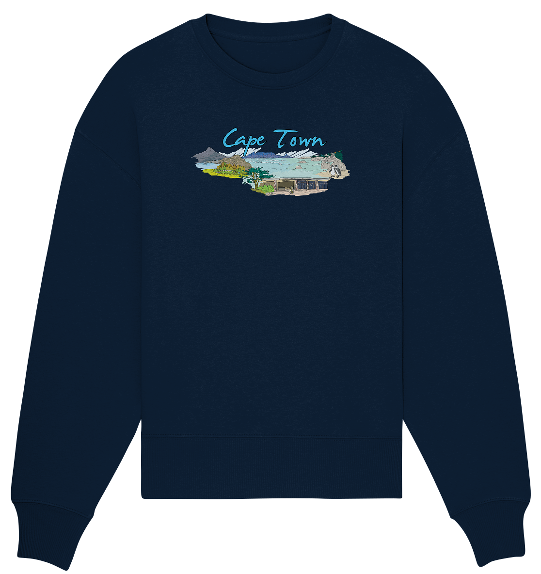 Kapstadt  - Organic Oversize Sweatshirt