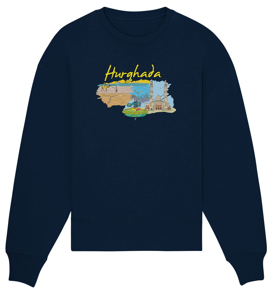 Hurghada - Organic Oversize Sweatshirt