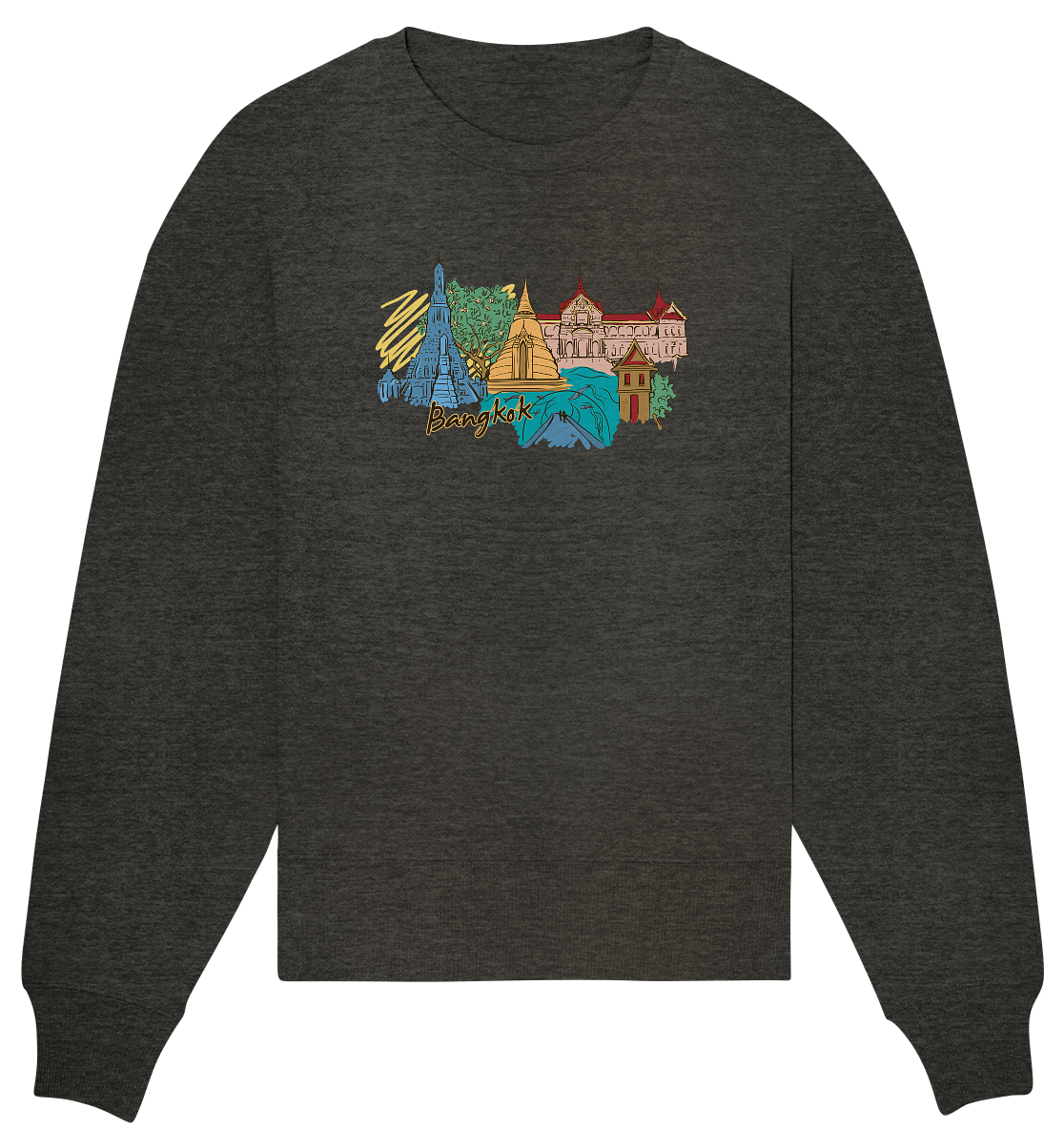 Bangkok - Organic Oversize Sweatshirt