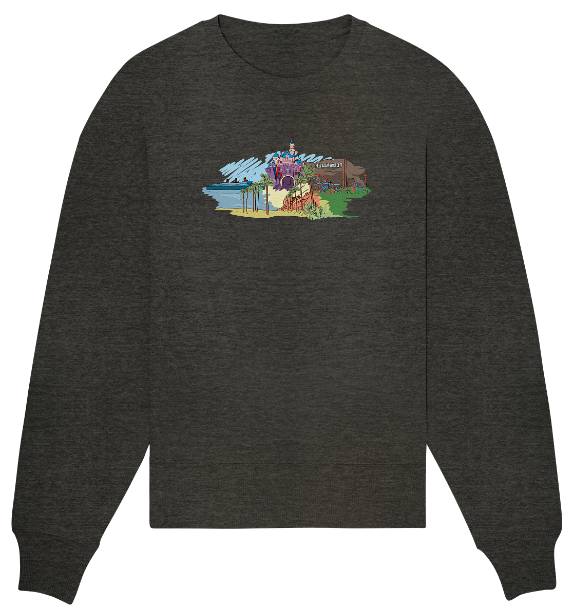Hollywood  - Organic Oversize Sweatshirt