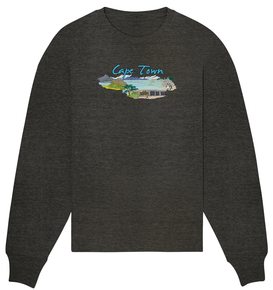 Kapstadt  - Organic Oversize Sweatshirt