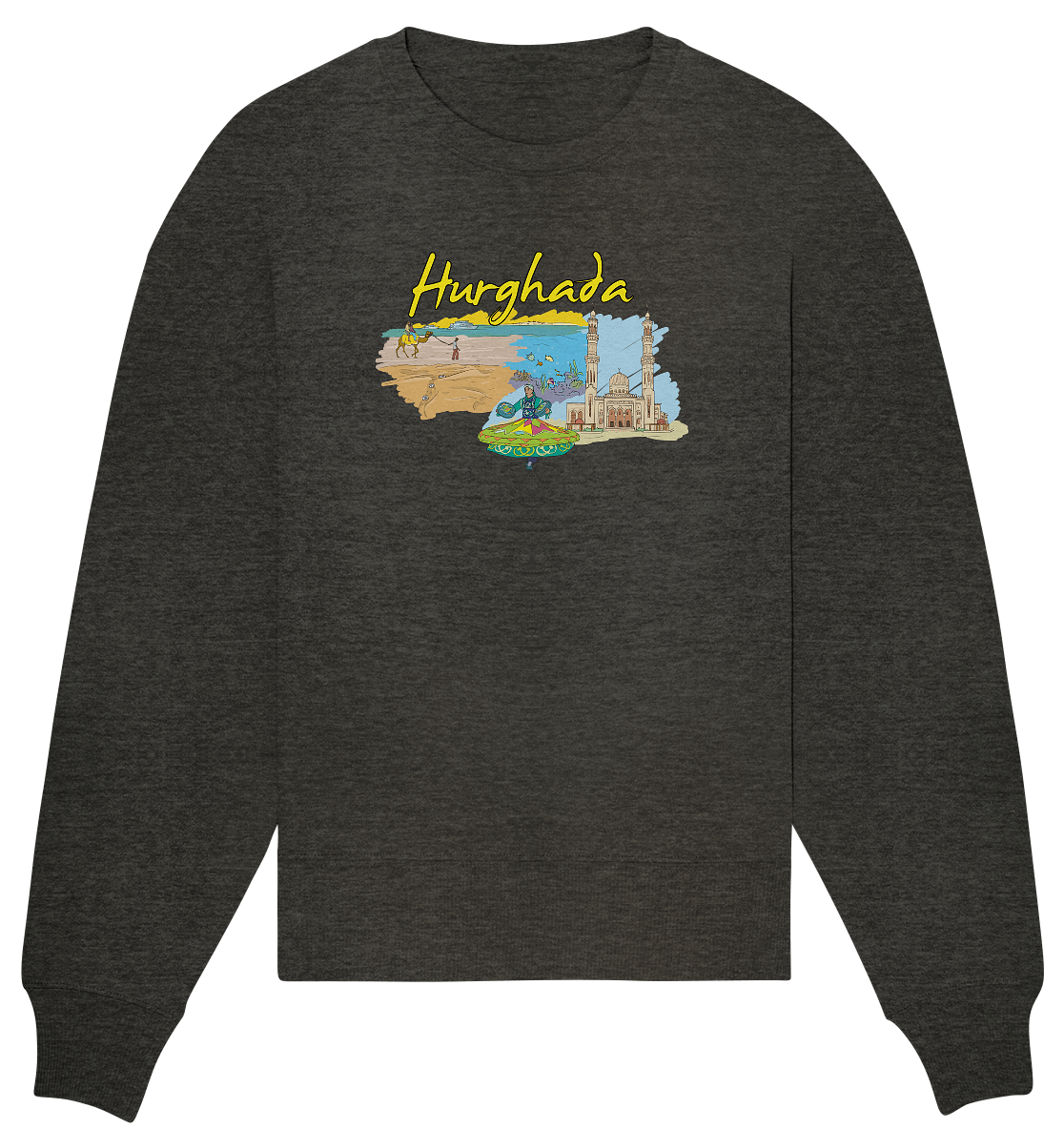 Hurghada - Organic Oversize Sweatshirt