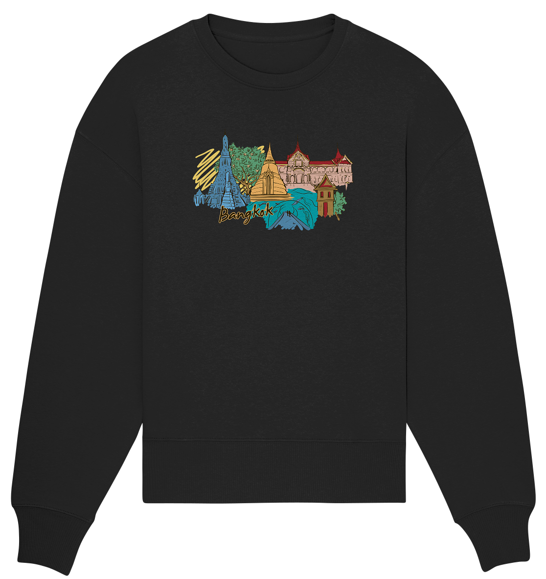 Bangkok - Organic Oversize Sweatshirt