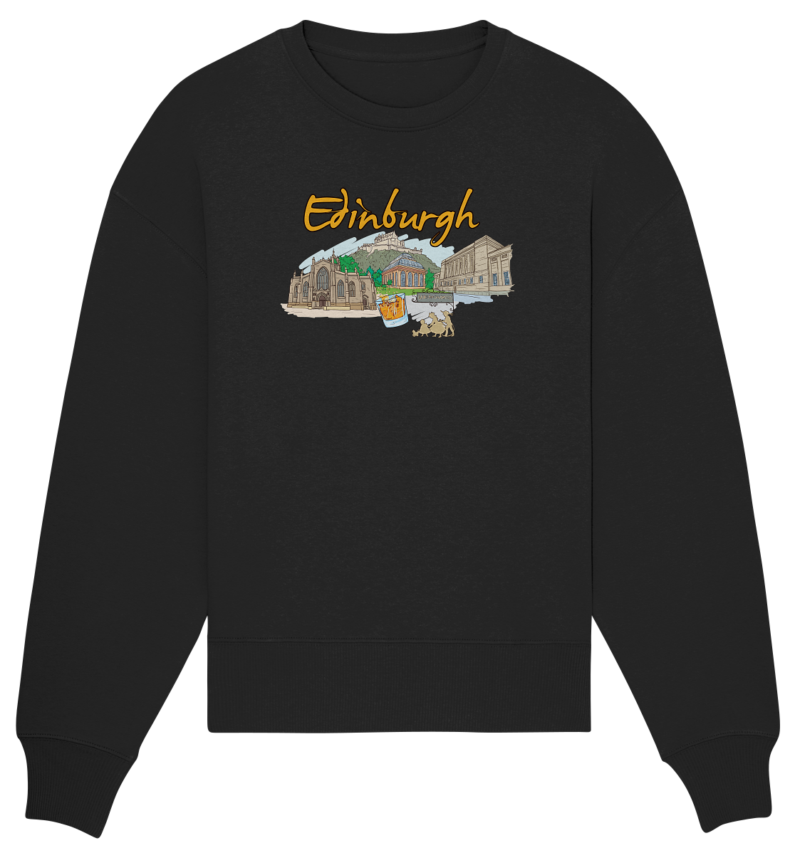 Edinburgh - Organic Oversize Sweatshirt