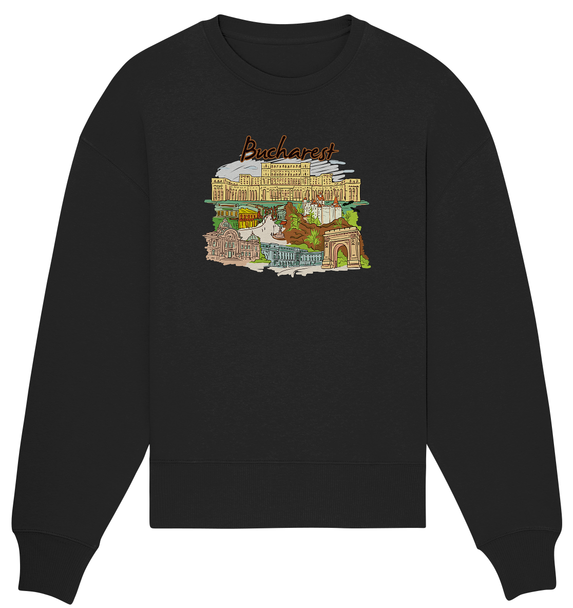 Bucharest - Organic Oversize Sweatshirt