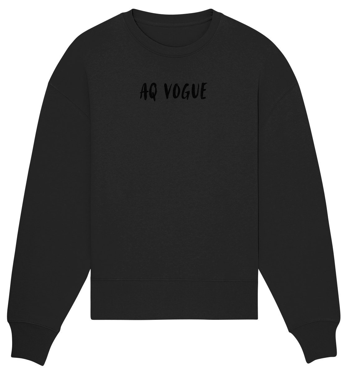 Aq Vogue DTF you vs you - Organic Oversize Sweatshirt