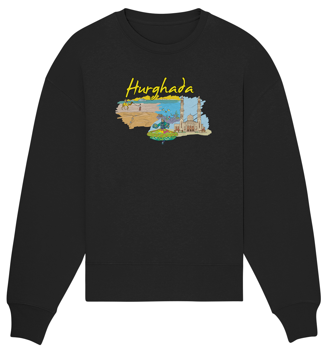 Hurghada - Organic Oversize Sweatshirt