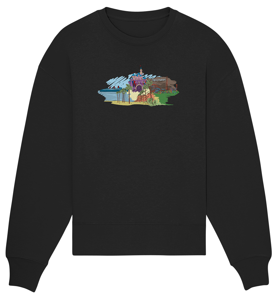 Hollywood  - Organic Oversize Sweatshirt