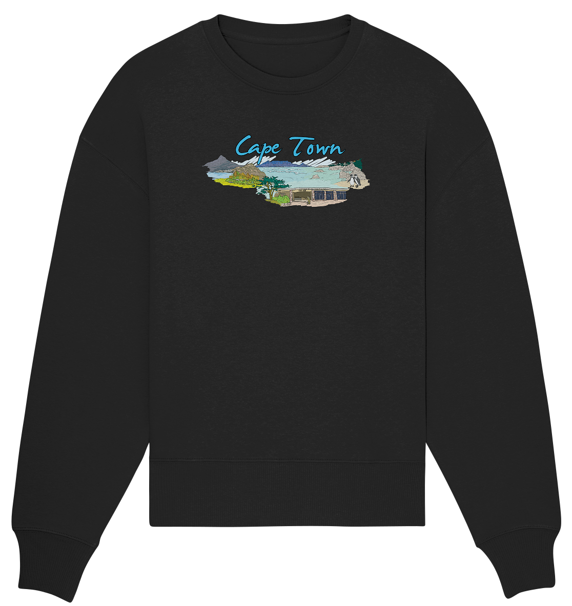 Kapstadt  - Organic Oversize Sweatshirt