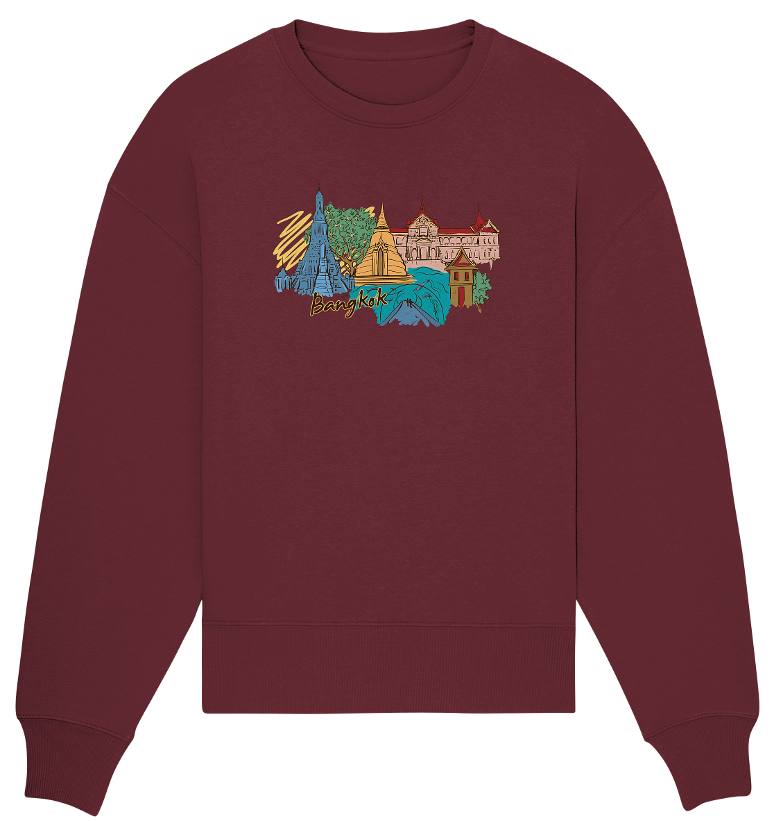 Bangkok - Organic Oversize Sweatshirt