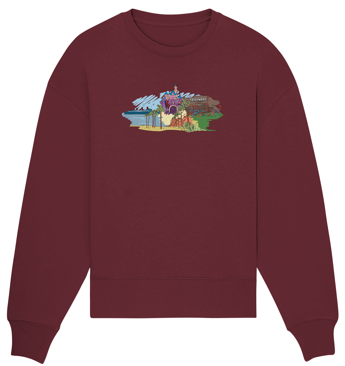 Hollywood  - Organic Oversize Sweatshirt