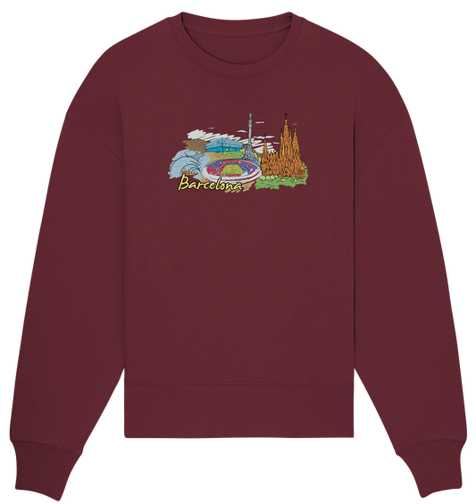Barcelona - Organic Oversize Sweatshirt