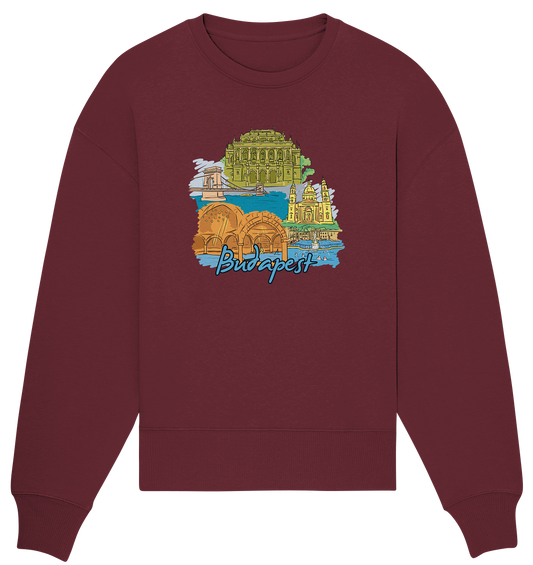 Budapest - Organic Oversize Sweatshirt