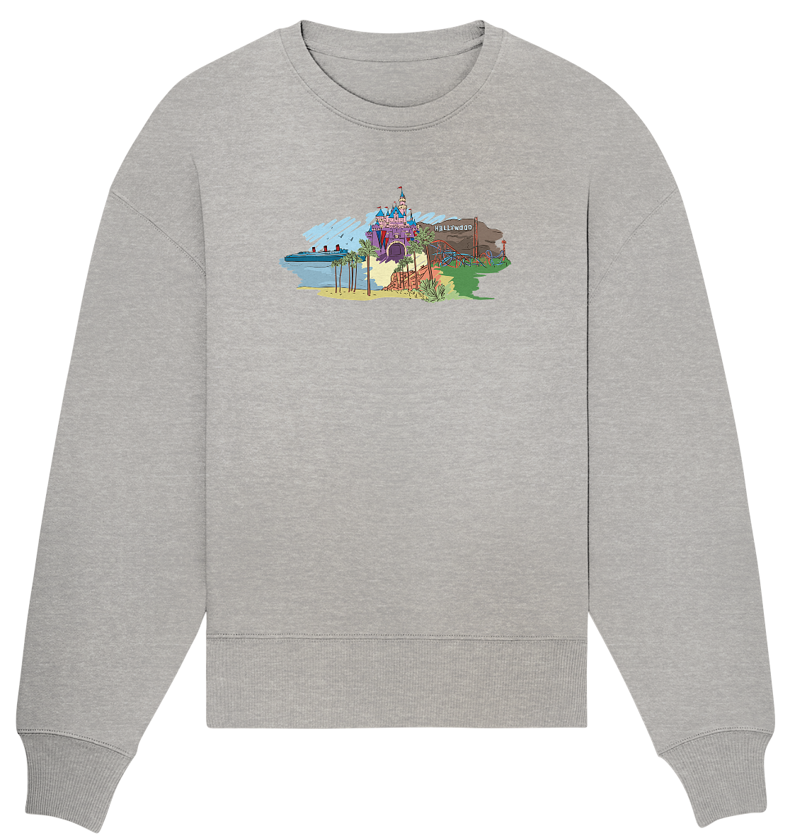 Hollywood  - Organic Oversize Sweatshirt