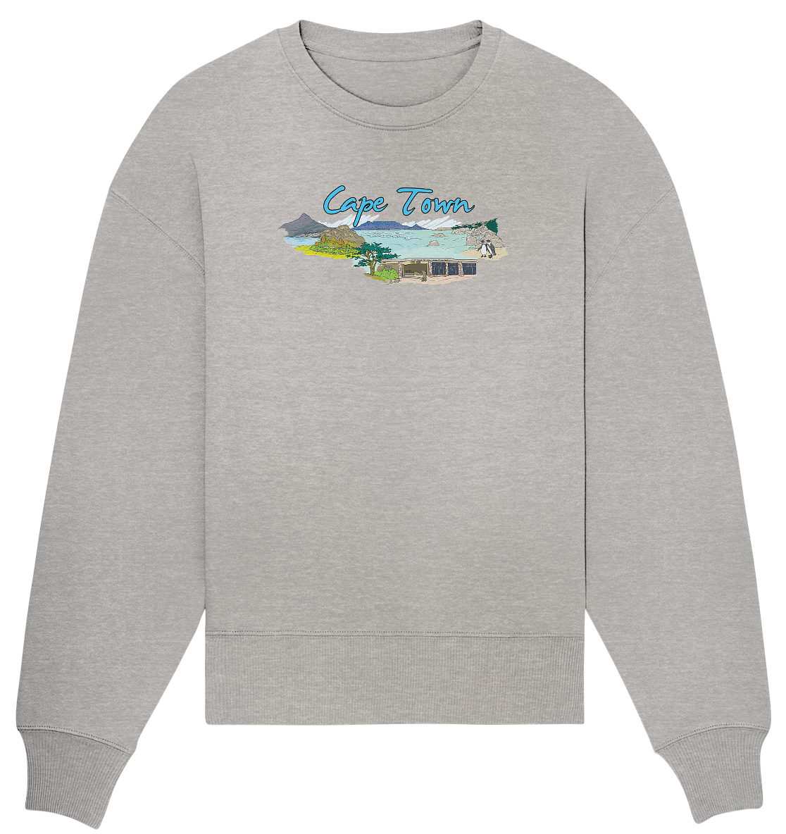 Kapstadt  - Organic Oversize Sweatshirt