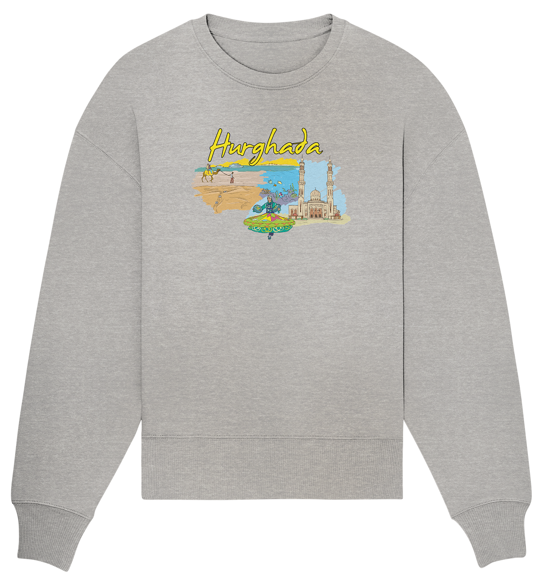 Hurghada - Organic Oversize Sweatshirt