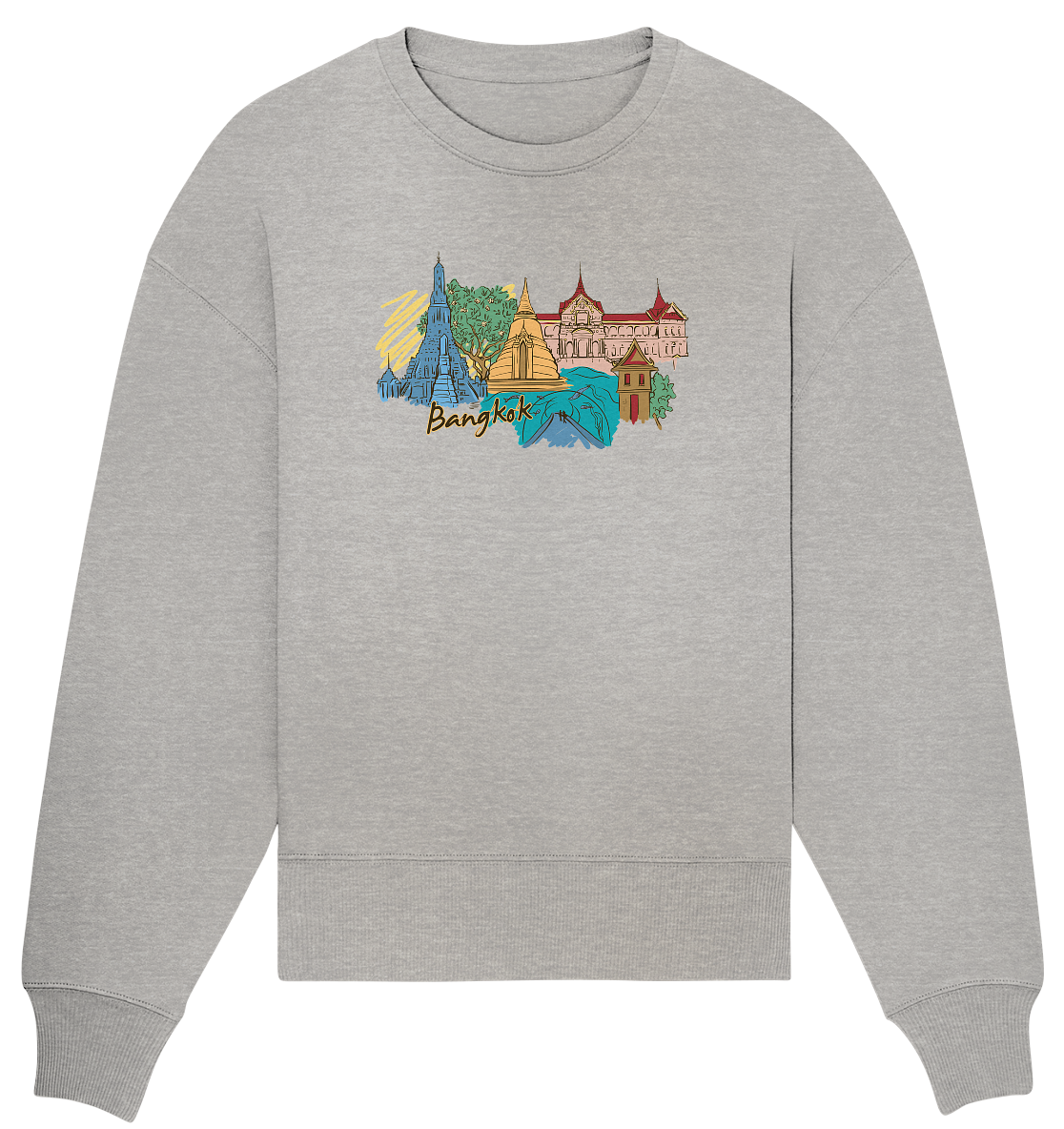 Bangkok - Organic Oversize Sweatshirt