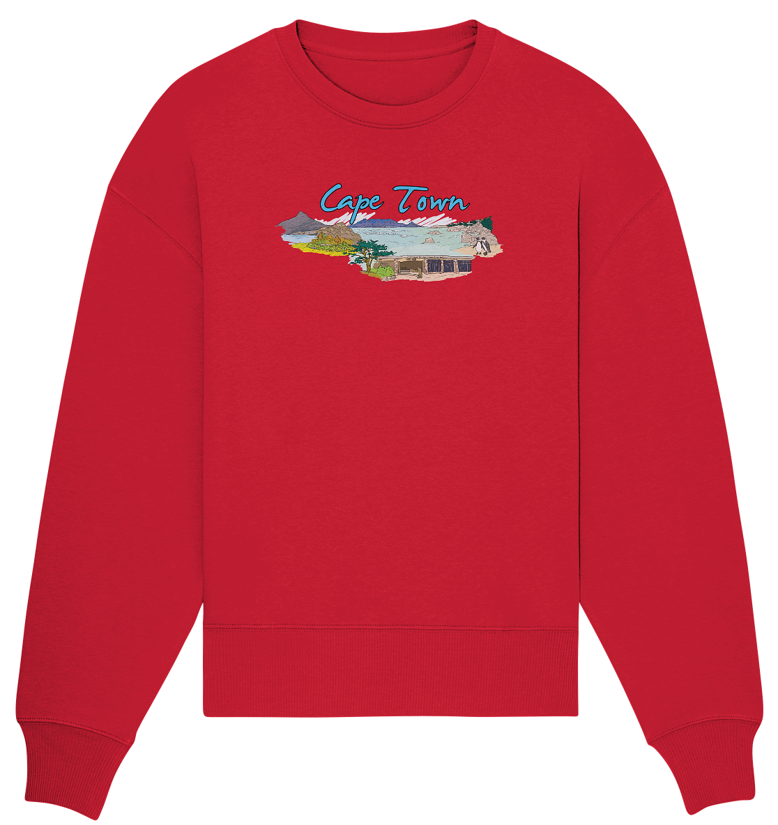 Kapstadt  - Organic Oversize Sweatshirt